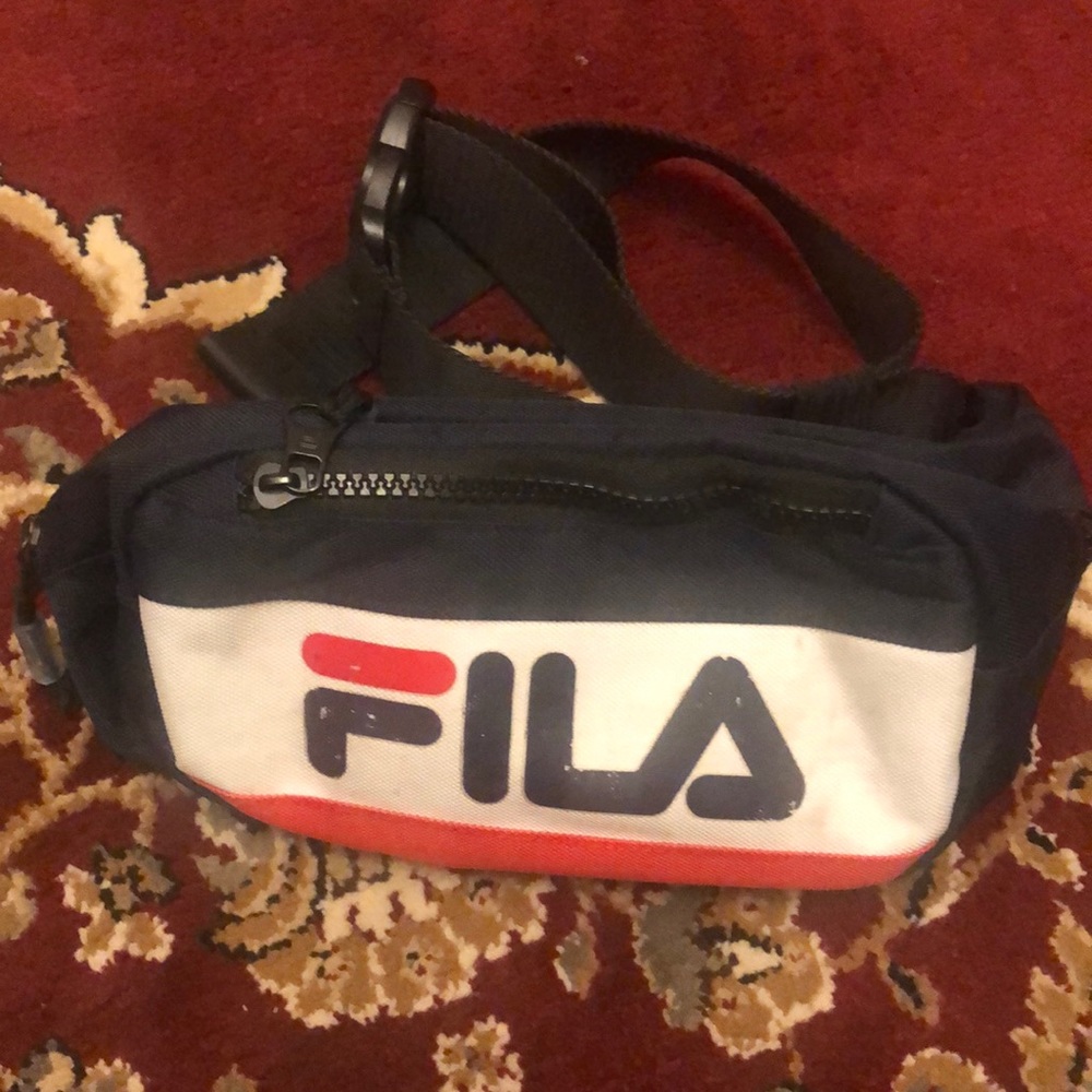 Fila Henry Peacoat / Red/ White Fanny Pack